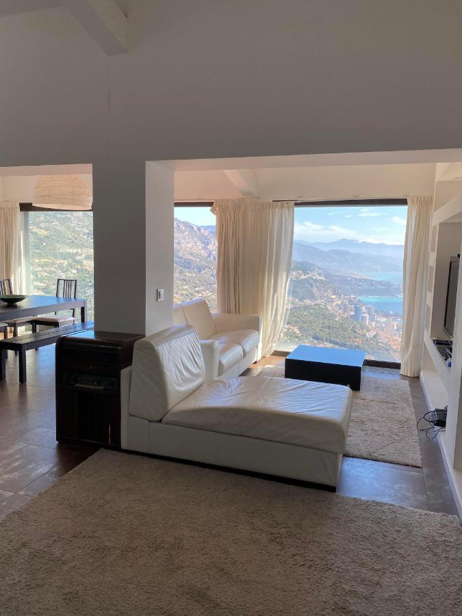 Villa With Unique & Breathtaking View Over Sea, Monte-Carlo, Italy & Alps La Turbie Exteriör bild