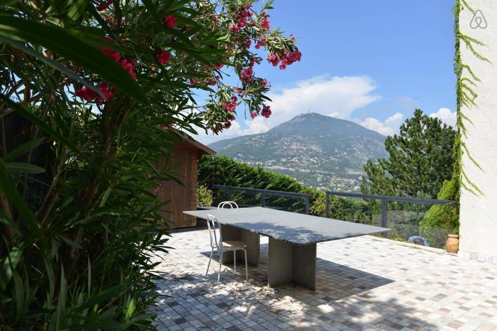Villa With Unique & Breathtaking View Over Sea, Monte-Carlo, Italy & Alps La Turbie Exteriör bild