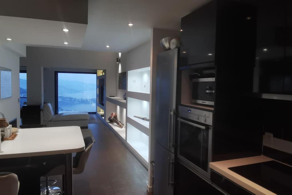 Villa With Unique & Breathtaking View Over Sea, Monte-Carlo, Italy & Alps La Turbie Exteriör bild